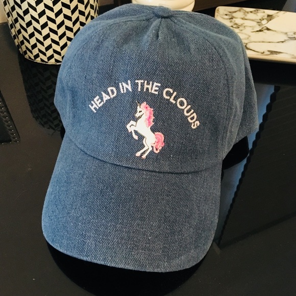 Boutique Accessories - LAST! Head in the Clouds Unicorn Dad Baseball Hat